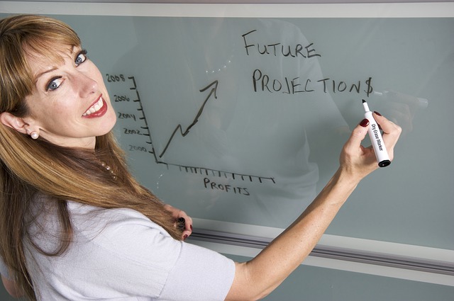 Image of a teacher reviewing strategies for the upcoming year